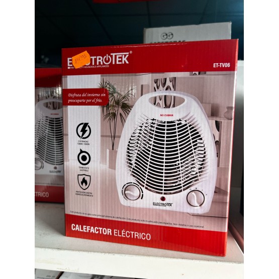 CALEFACTOR ELECTROTEK ET-TV06