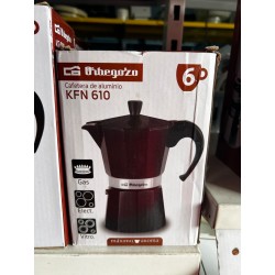 CAFETERA ALUMINIO 6 TAZAS