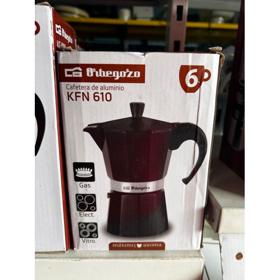 CAFETERA ALUMINIO 6 TAZAS