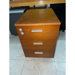 CAJONERA CON LLAVE MADERA
