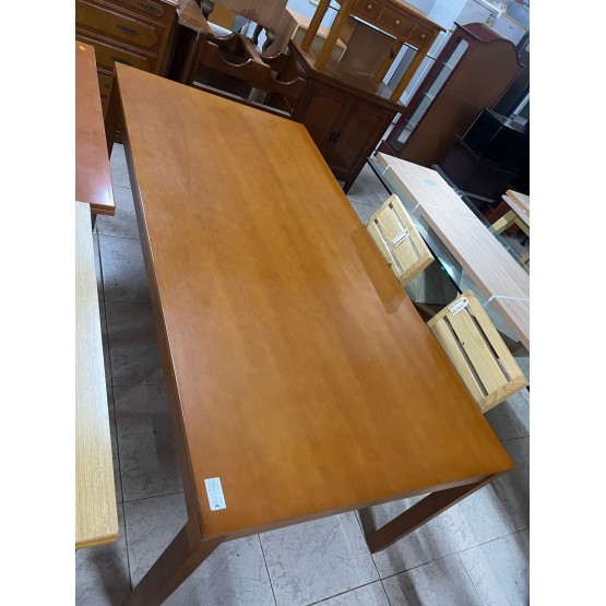 ESCRITORIO DE PINO 200CM