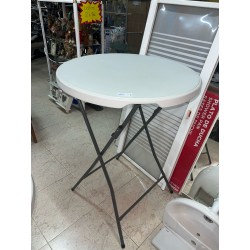 MESA PLEGABLE ALTA BLANCA