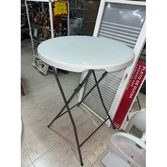 MESA PLEGABLE ALTA BLANCA
