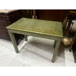MESA AUXILIAR DORADA