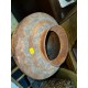 ANFORA CON PIE METALICO